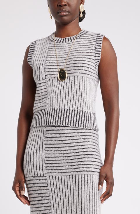 Harbison Rib Wool & Cashmere Sweater Vest