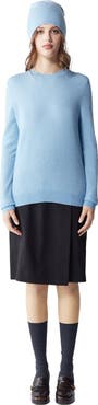 GOBI Mongolian Cashmere $99 Cashmere Hat & Sweater Set