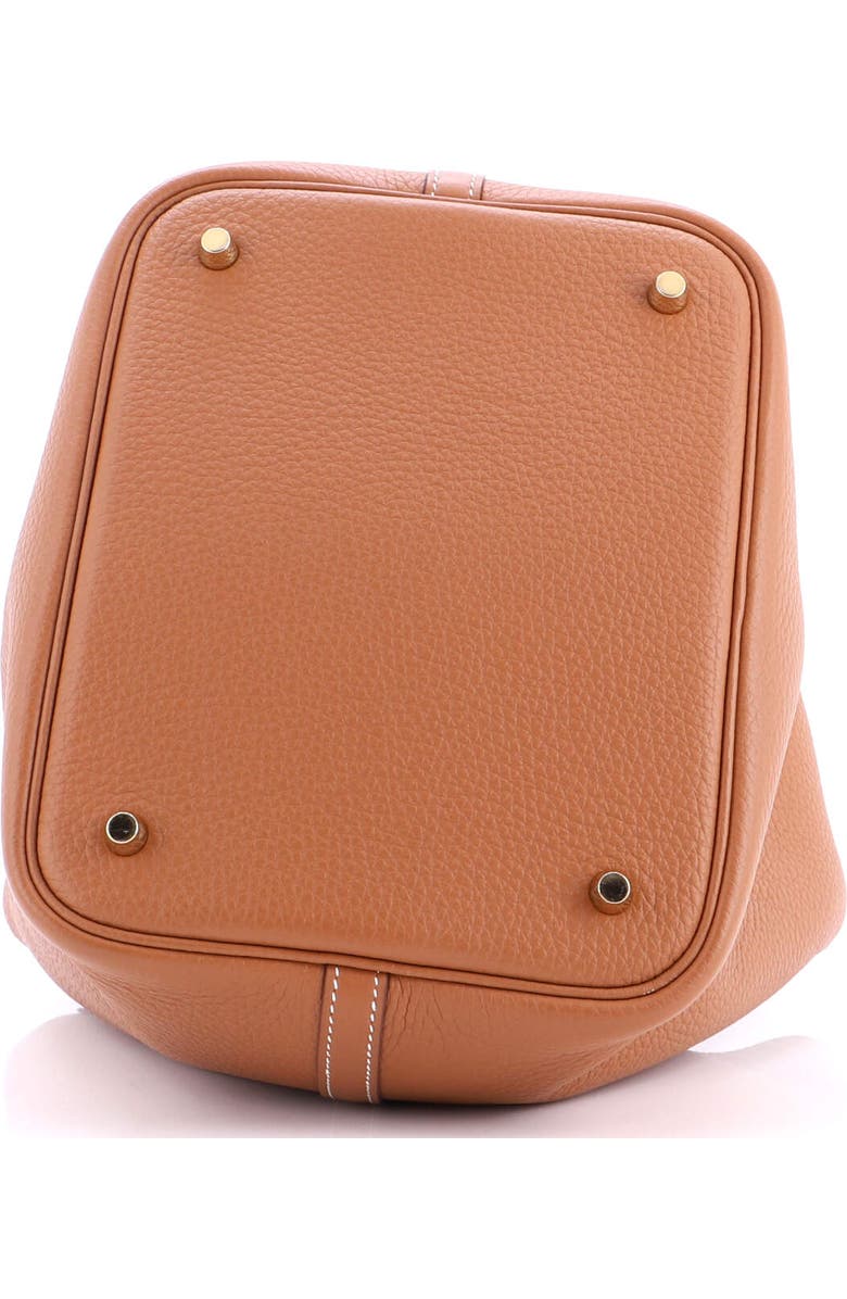 Pre-Owned Hermes Picotin Lock Bag Clemence MM, Alternate, color, Gold