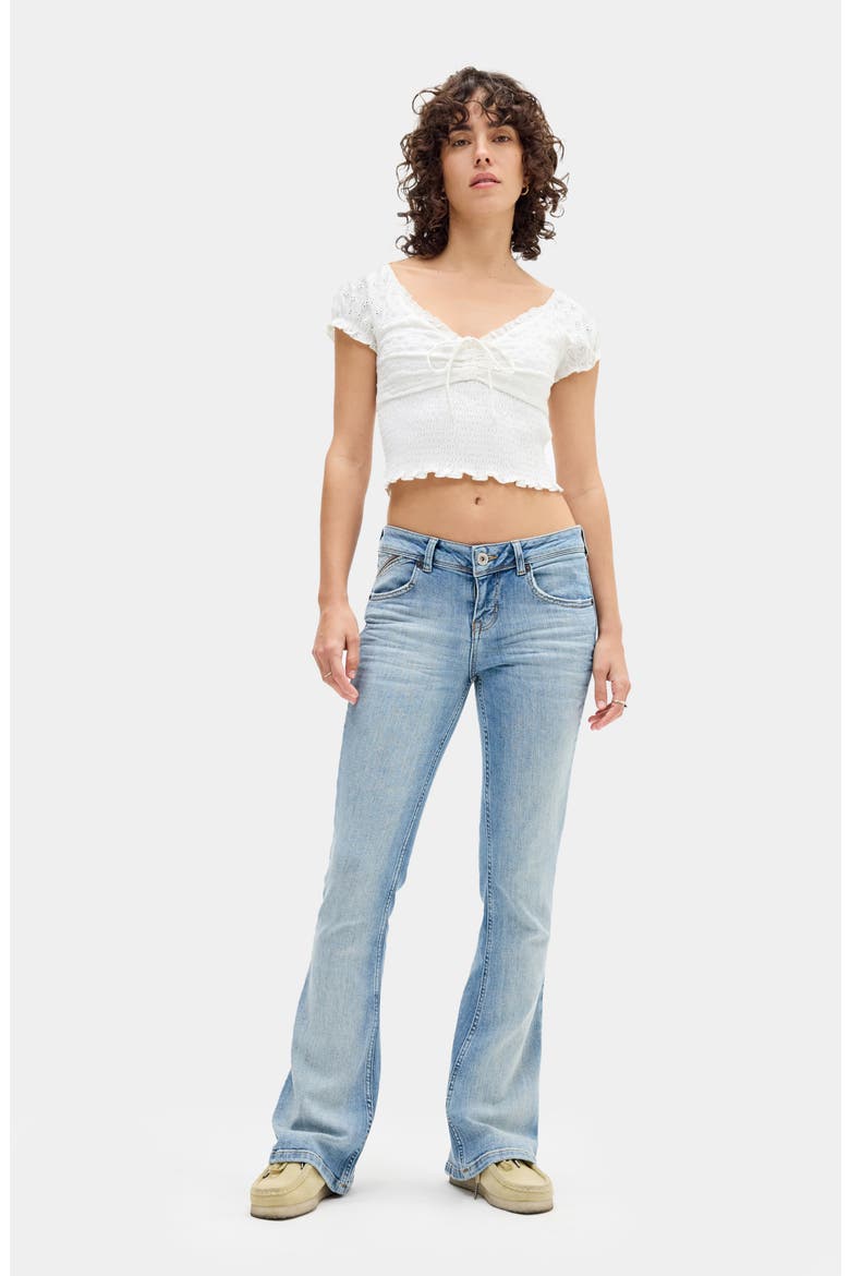 Brooke Low Rise Flare Jeans, Alternate, color, LIGHT VINTAGE