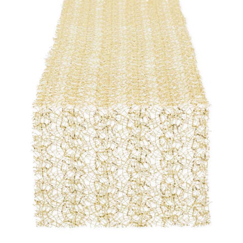 Sequin Mesh Table Runner Roll 16x120"