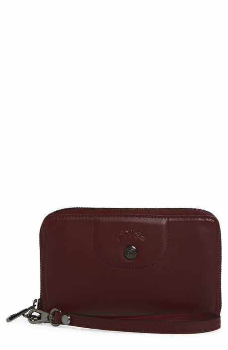 Le Pilage Cuir Zip Wristlet Wallet