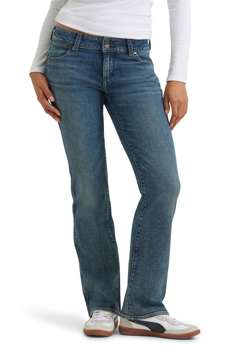 Low Rise Bootcut Jeans, Main, color, SUMMIT SHADE