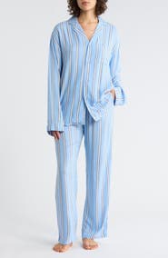 PJ Salvage Hype Stripe Sateen Pajamas