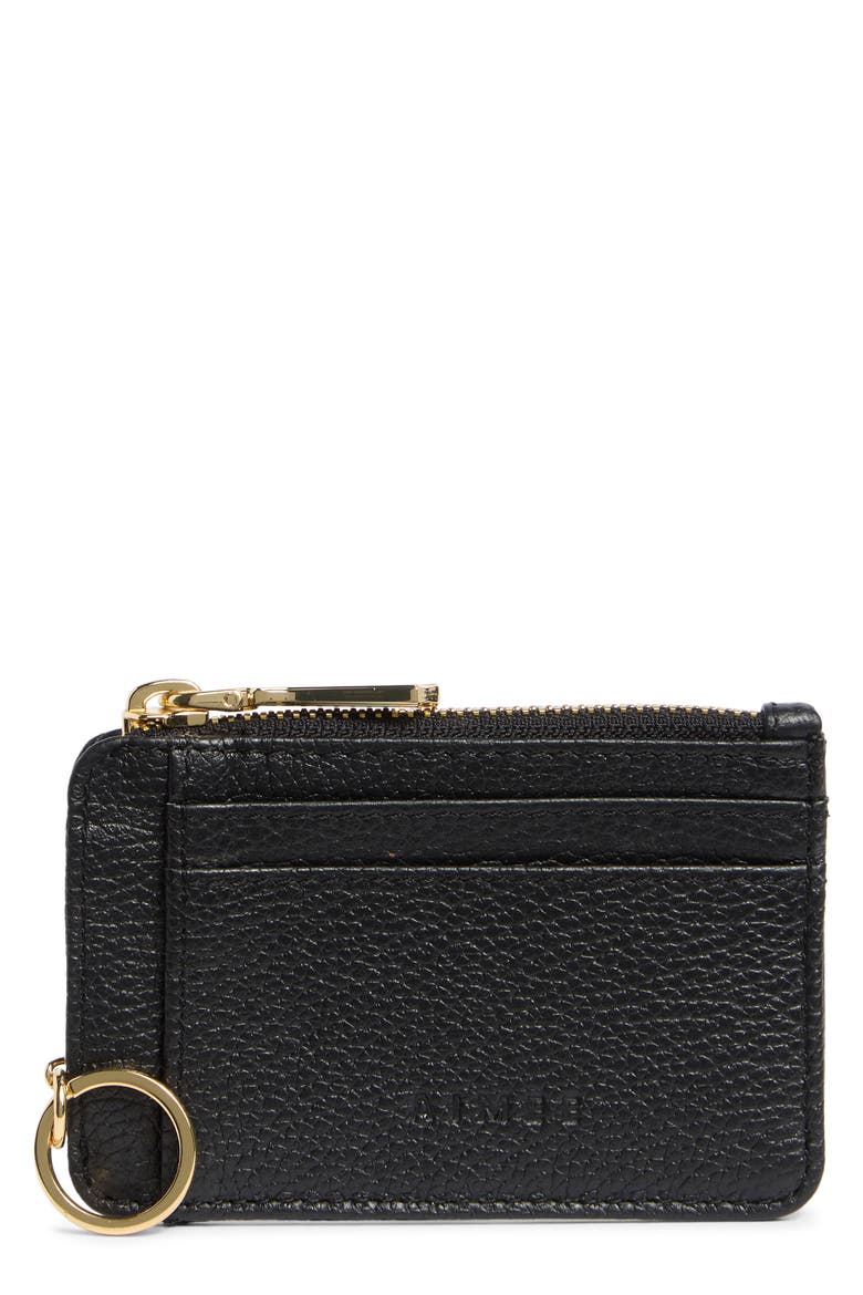 Alia Slim ID Wallet, Main, color, BLACK/BLK