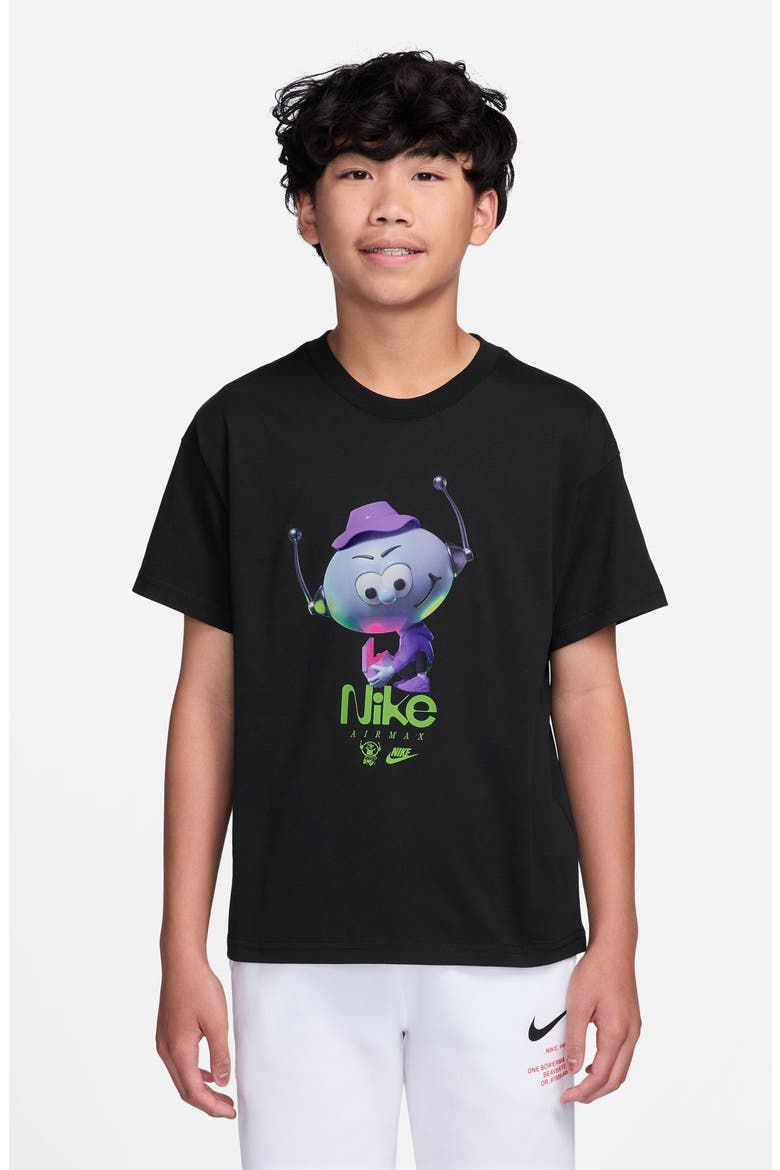 Kids' Max90 Grail Graphic T-Shirt, Main, color, BLACK