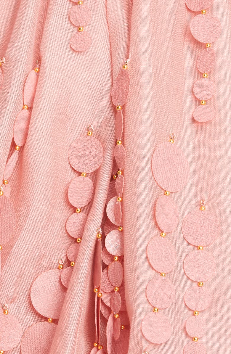 Zimmermann Concert Disc Long Sleeve Minidress, Alternate, color,