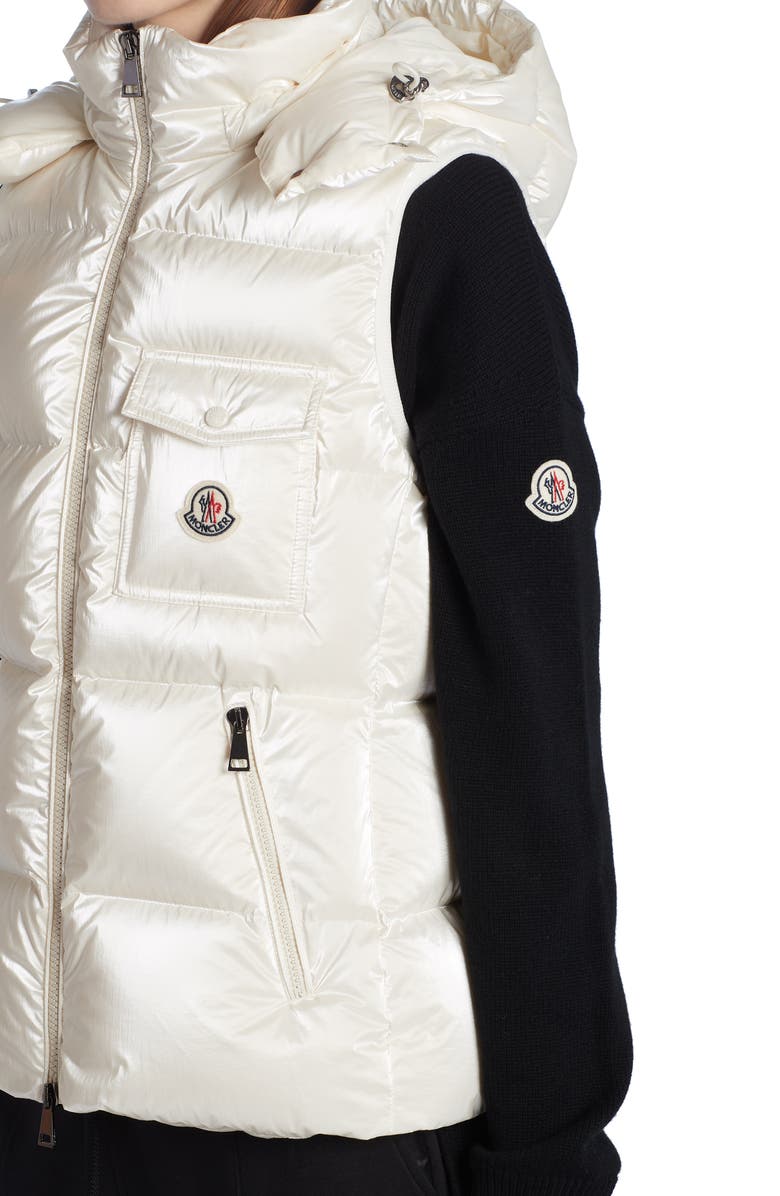 Moncler Diotis Hooded Down Puffer Vest, Alternate, color, 