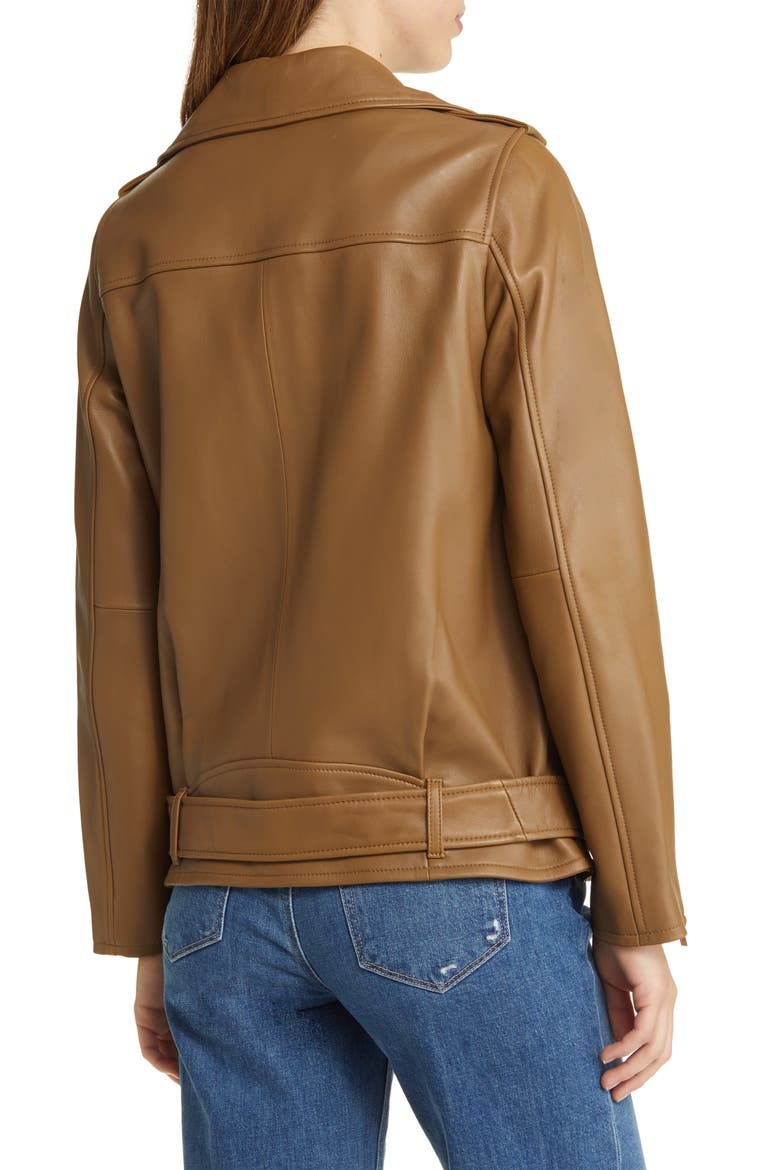 Oversize Moto Jacket, Alternate, color, HUSK