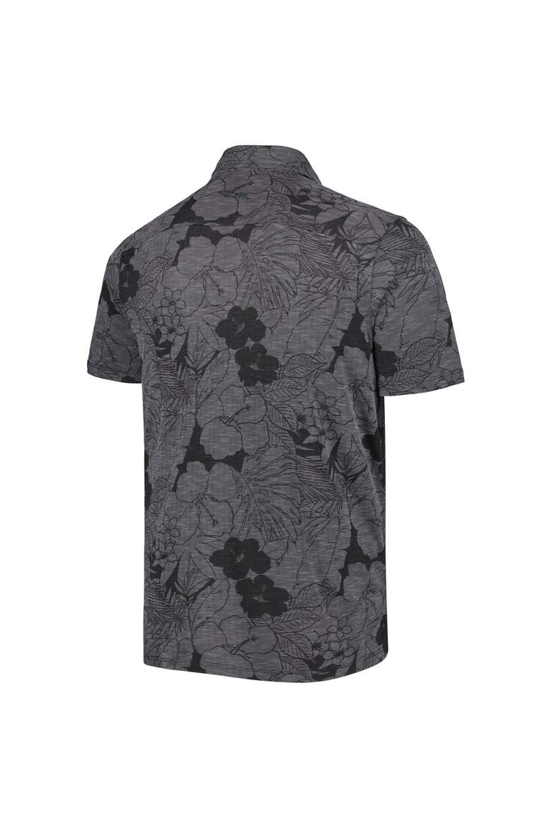 Men's Tommy Bahama Black Texas A&M Aggies Miramar Blooms Polo, Alternate, color, Black
