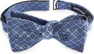 Nordstrom Neat Medallion Silk Bow Tie