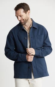 Jachs NY Brushed Bull Denim Chore Coat