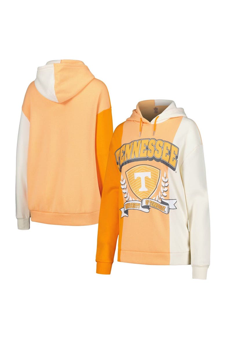 Women's Gameday Couture Tennessee Orange Tennessee Volunteers Hall of Fame Colorblock Pullover Hoodie, Main, color, Tennessee Orange