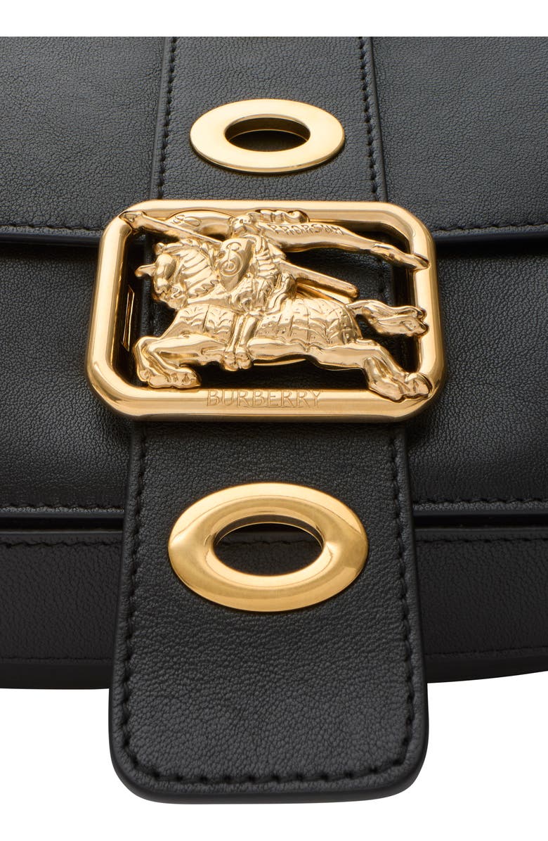 Burberry Medium Rider Bag, Alternate, color, Black