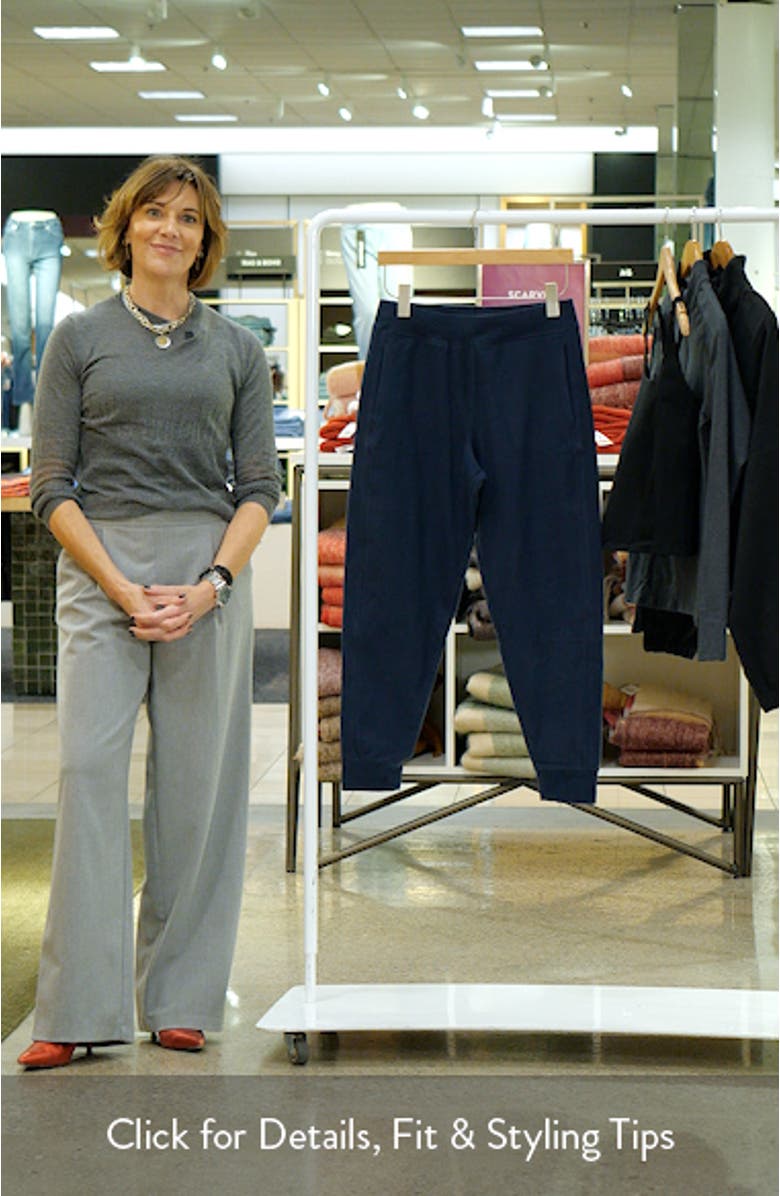 Luxe Fleece Joggers, sales video thumbnail