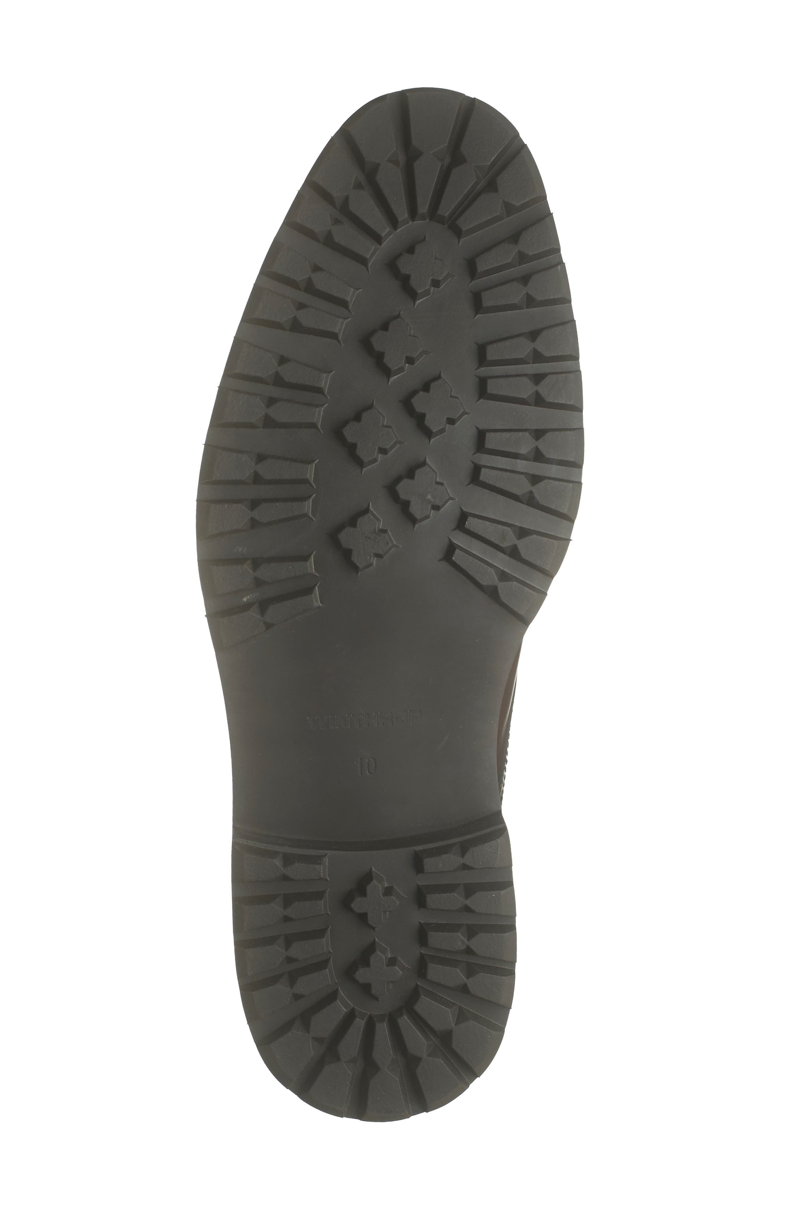 WINTHROP Oakridge Lug Sole Boot, Alternate, color, Chestnut