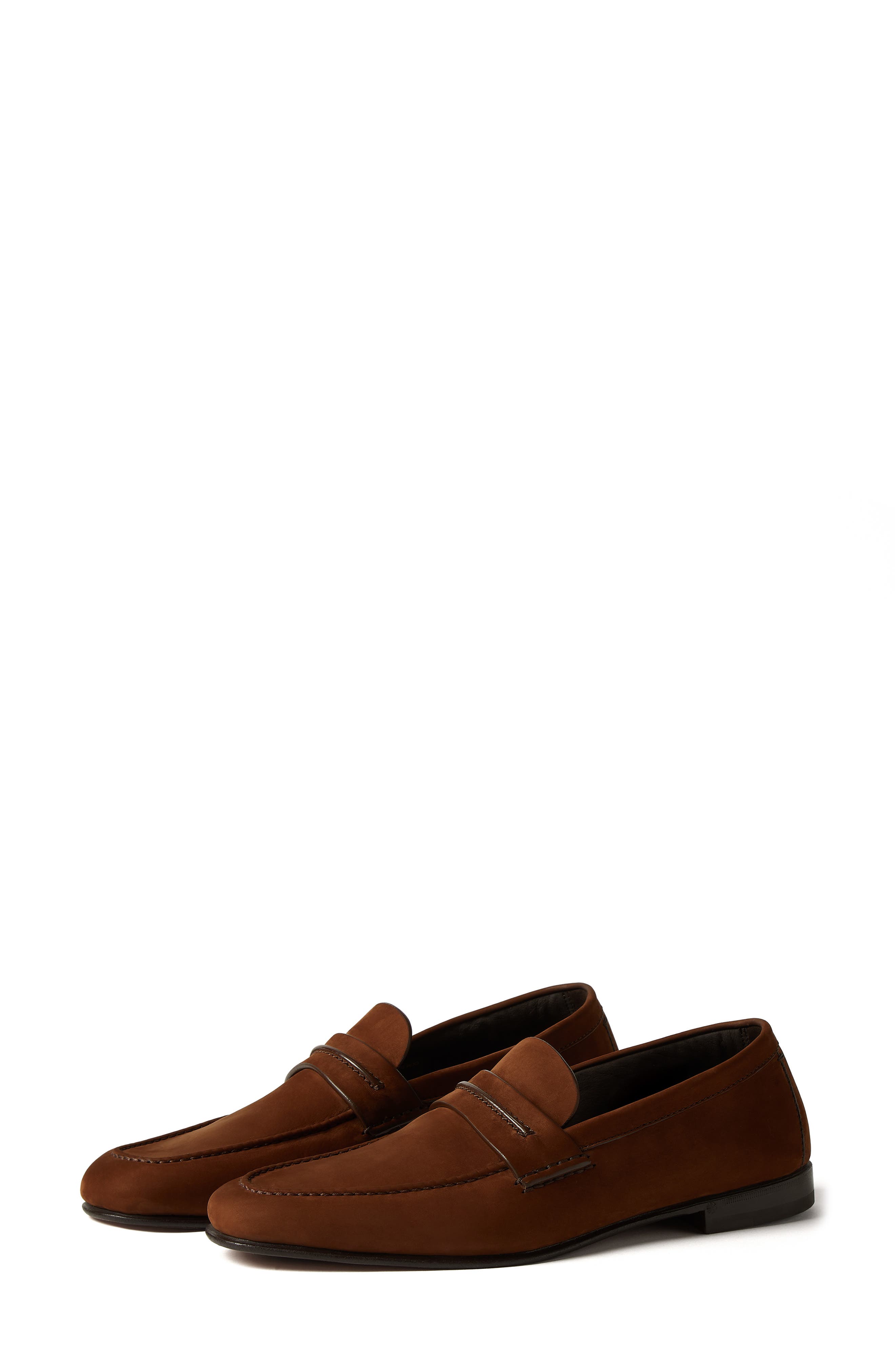 ZEGNA Light Brown SECONDSKIN Driving Loafer, Main, color, 