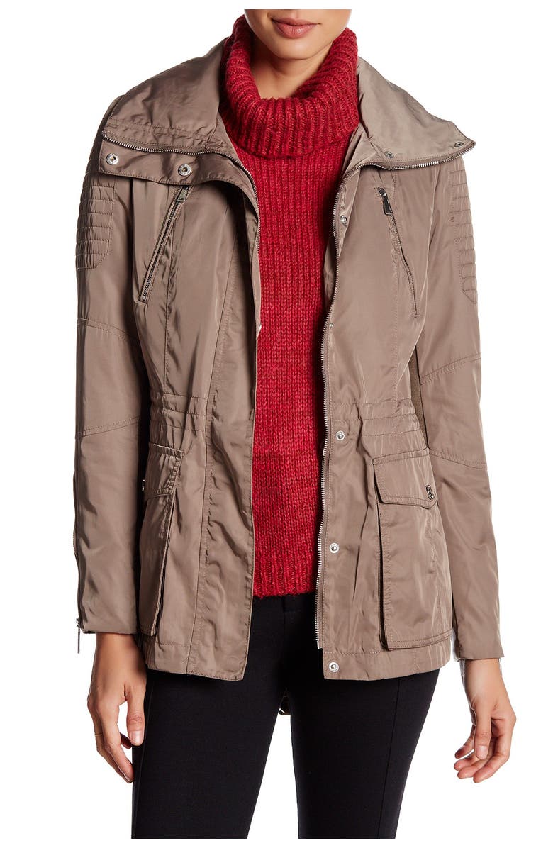 BCBGeneration Semi Memory Anorak Jacket, Main, color, 