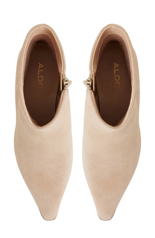 Aldo Shanah Block Heel Bootie In Neutral