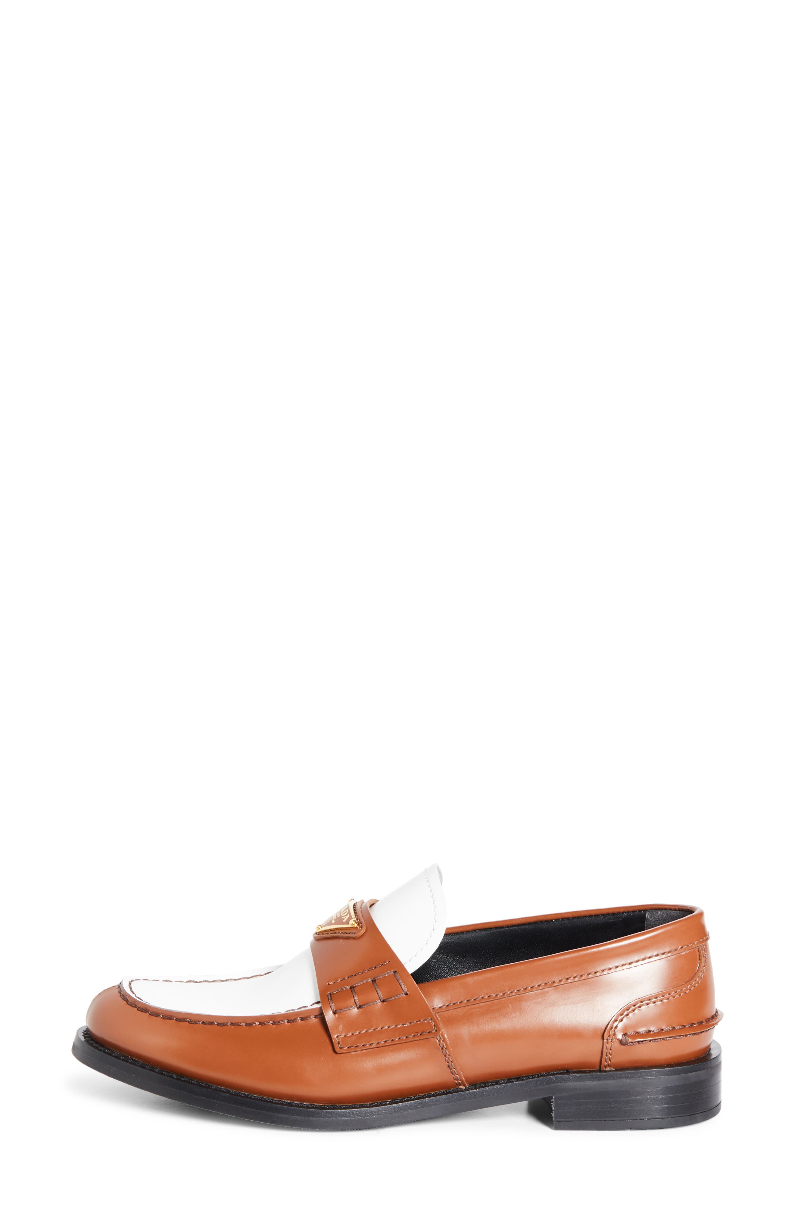 Prada Colorblock Loafer, Alternate, color, 