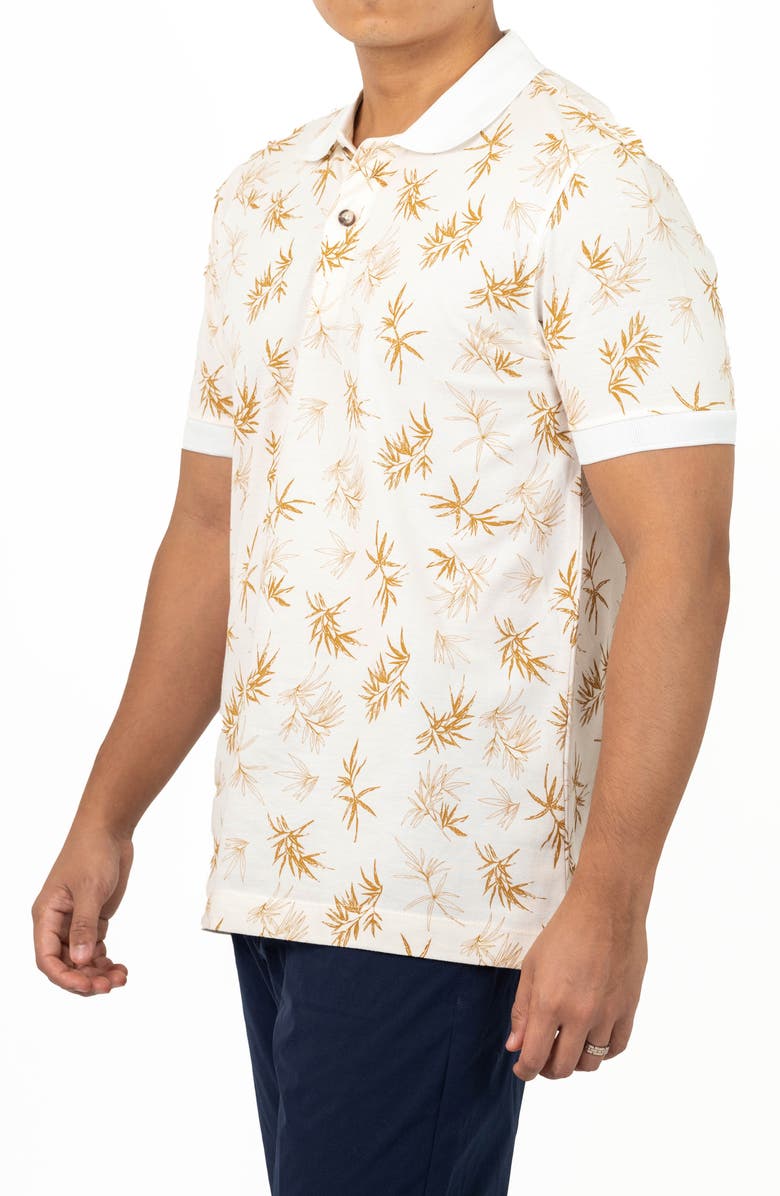 VELLAPAIS Hawaiis Knit Polo, Alternate, color, Light Beige