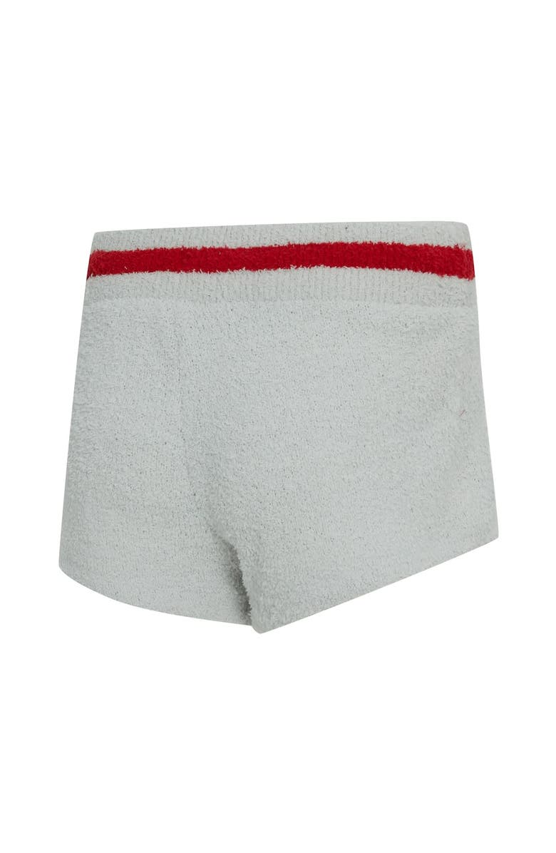 CONCEPTS SPORT Women's Concepts Sport Gray Kansas City Chiefs Whitley Long Sleeve Hoodie Top & Shorts Set, Alternate, color, Gray