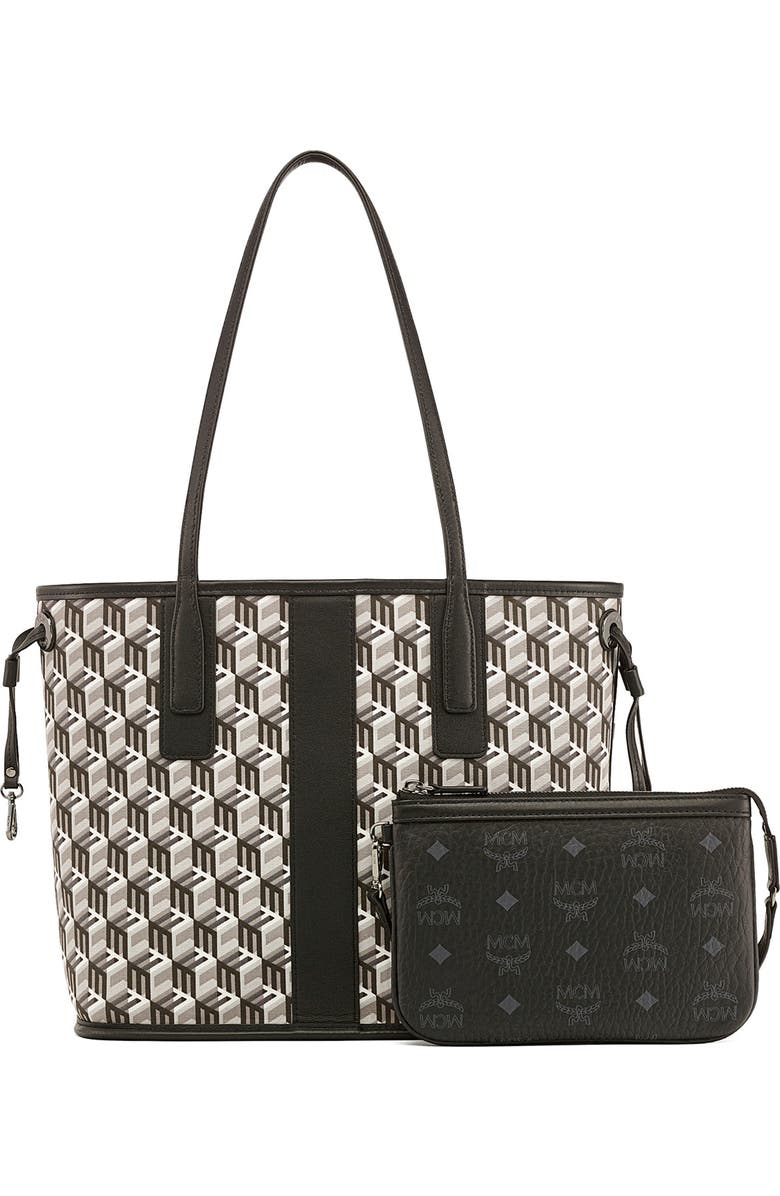 MCM Small Liz Reversible Shopper, Alternate, color,