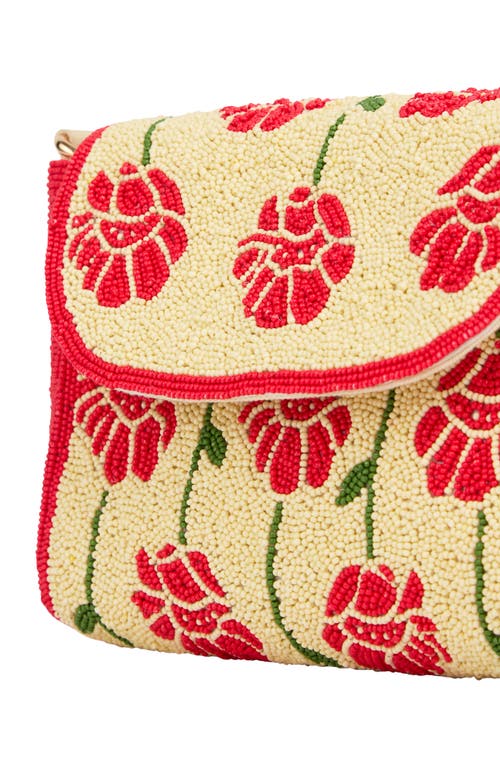 Lk Bennett Bloom Beaded Shoulder Bag