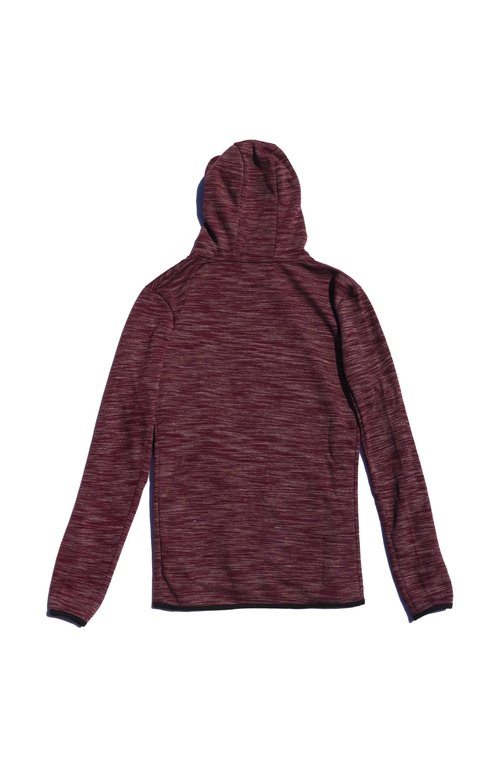 Everyday California Palisade Zip Up Jacket In Maroon