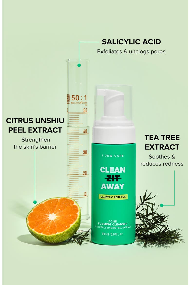 Clean Zit Away Foam Cleanser, Alternate, color, NO COLOR