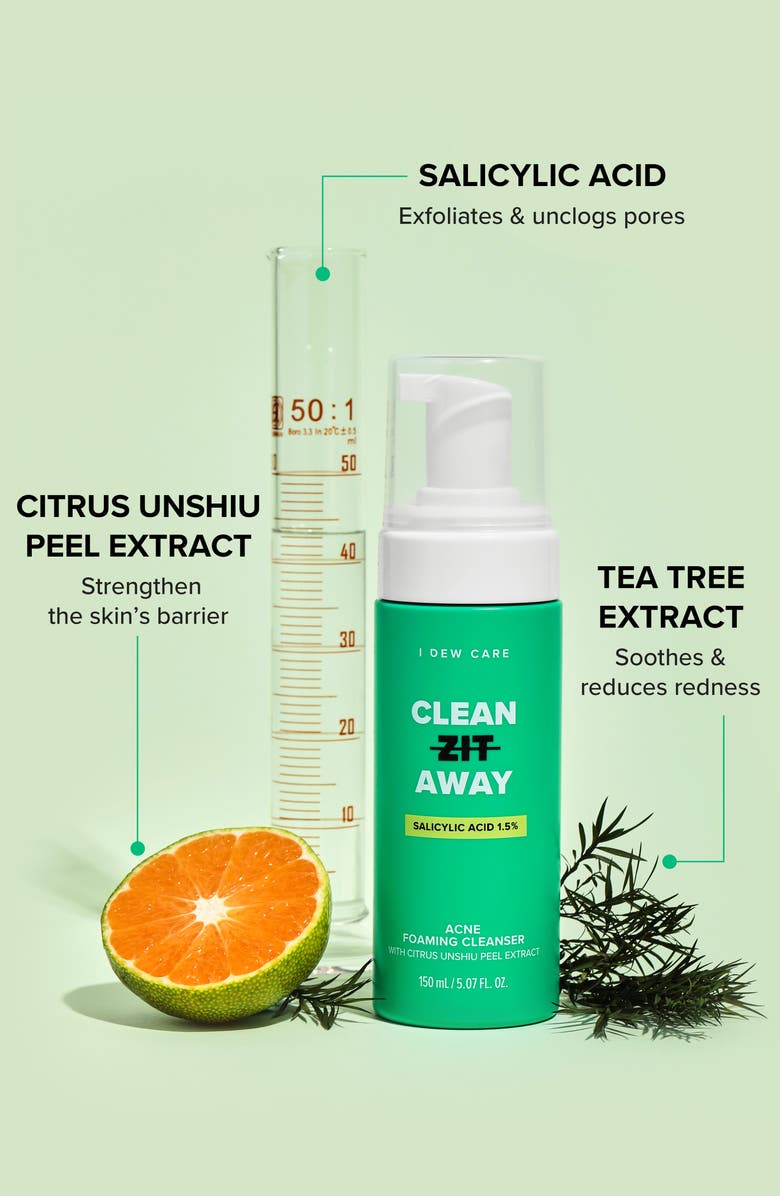 I DEW CARE Clean Zit Away Foam Cleanser, Alternate, color, 