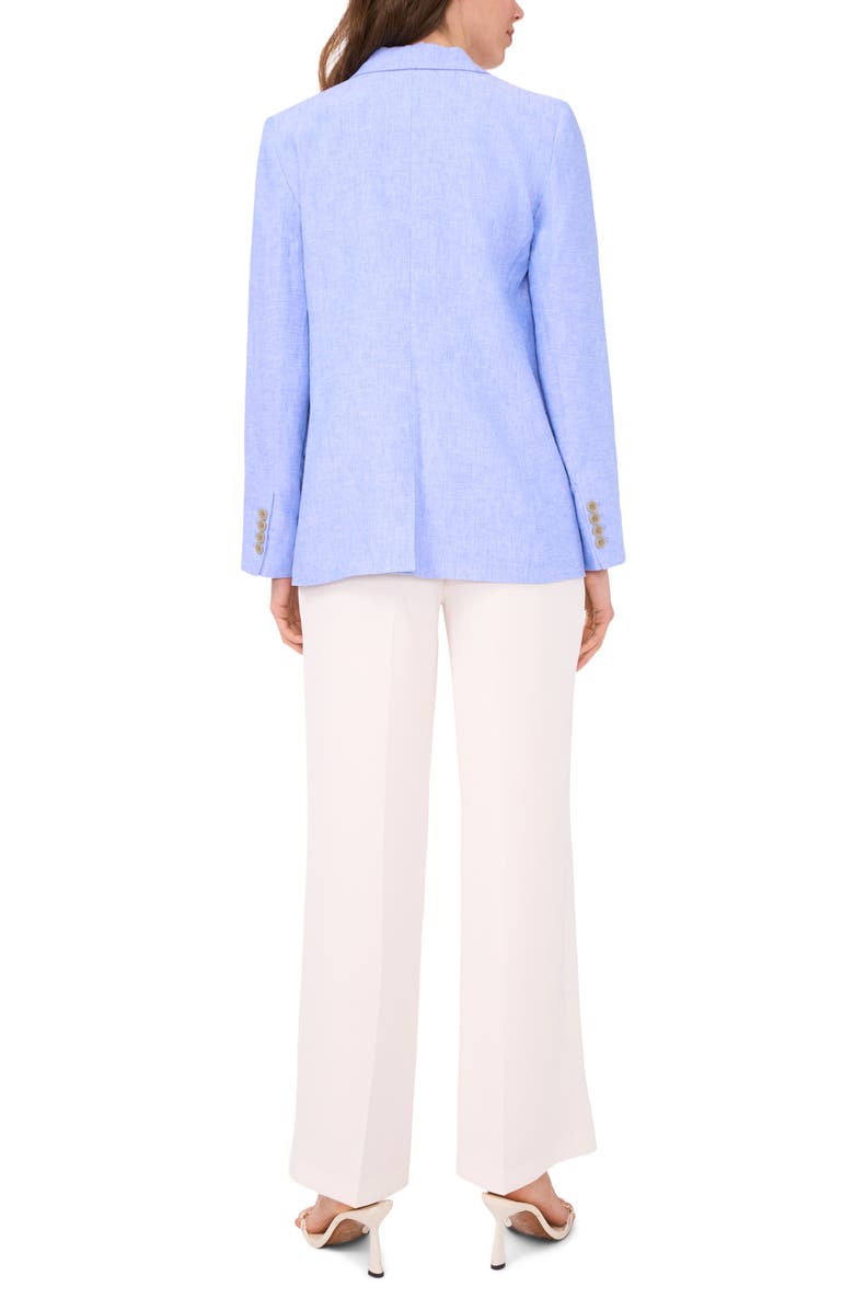 Halogen<sup>®</sup> One-Button Linen Blend Blazer, Alternate, color, Ultramarine