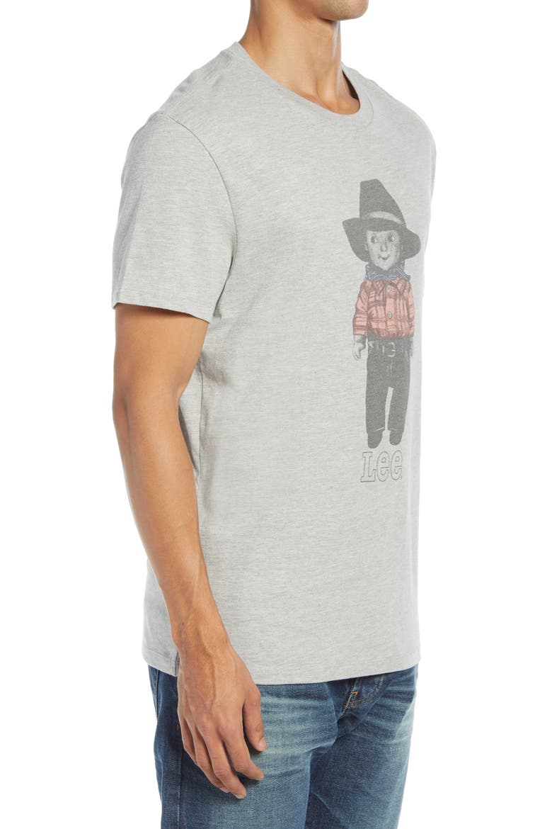 Buddy Lee Graphic Tee, Alternate, color, GRAY