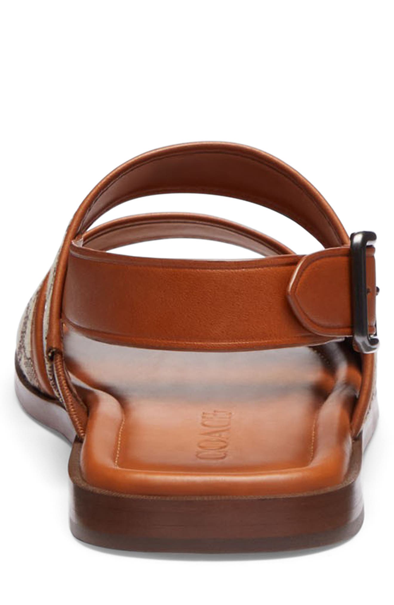 COACH Julian Signature Jacquard Slingback Sandal, Alternate, color, 