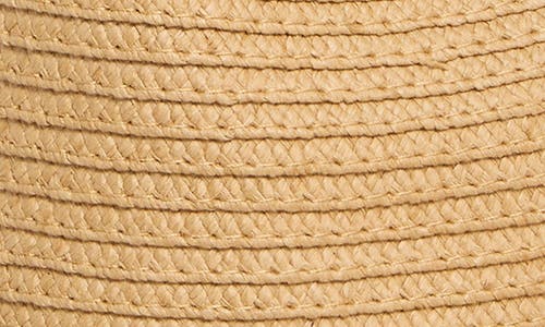 Melrose And Market Triangle Straw Panama Hat In Brown