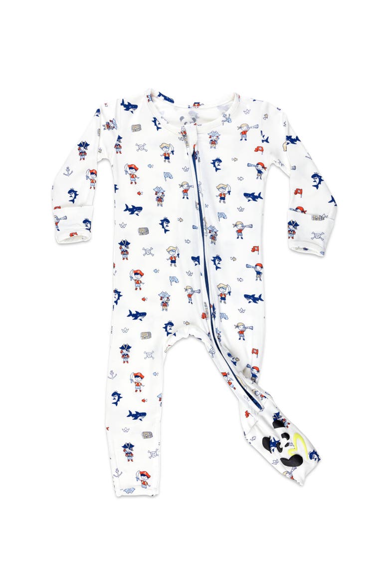 Baby Pirate Convertible Footie, Main, color, PIRATE