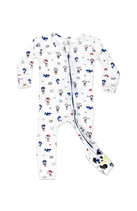 Baby Pirate Convertible Footie