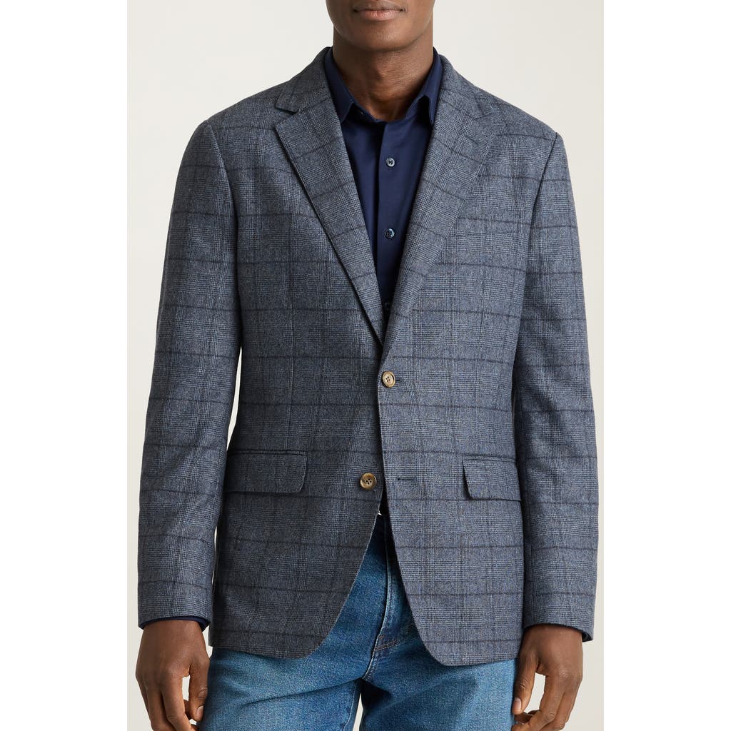 Bonobos Jetsetter Unconstructed Virgin Wool Blend Suit Jacket In Gray