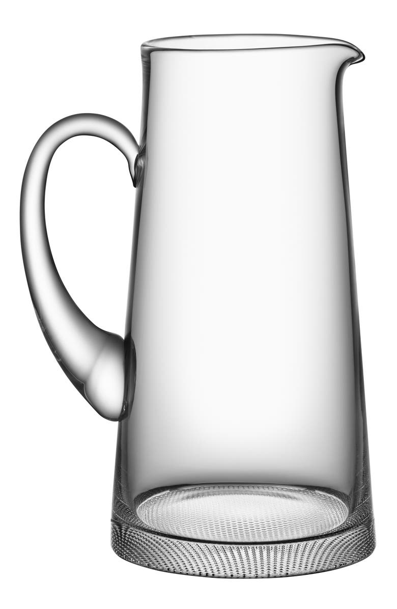 Kosta Boda Orrefors Limelight Lead Crystal Pitcher, Main, color, 