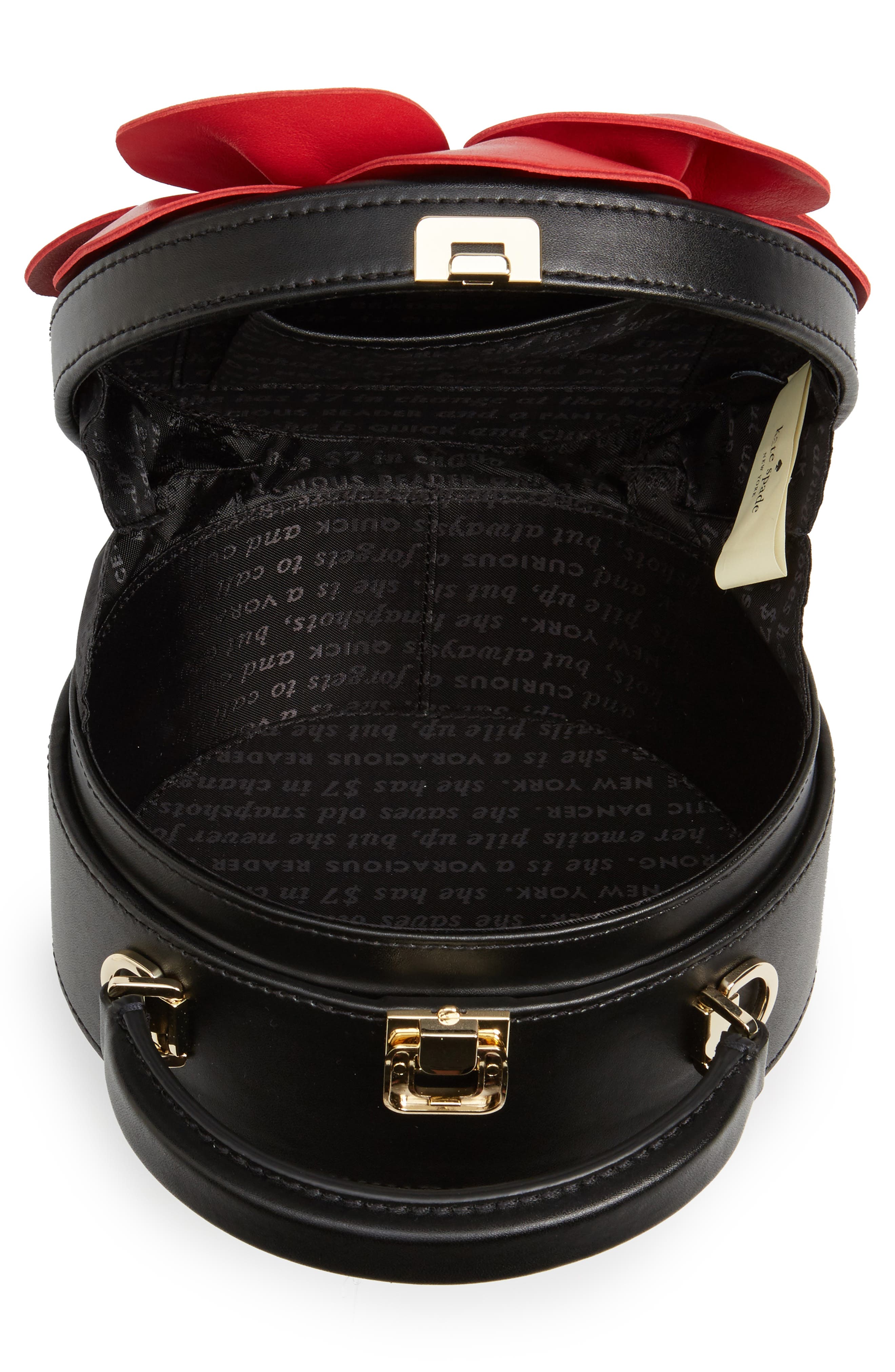 Kate Spade New York ooh la la poppy leather crossbody bag, Alternate, color, 