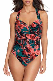 Magicsuit® Livin' Nico Ruched One-Piece Swimsuit