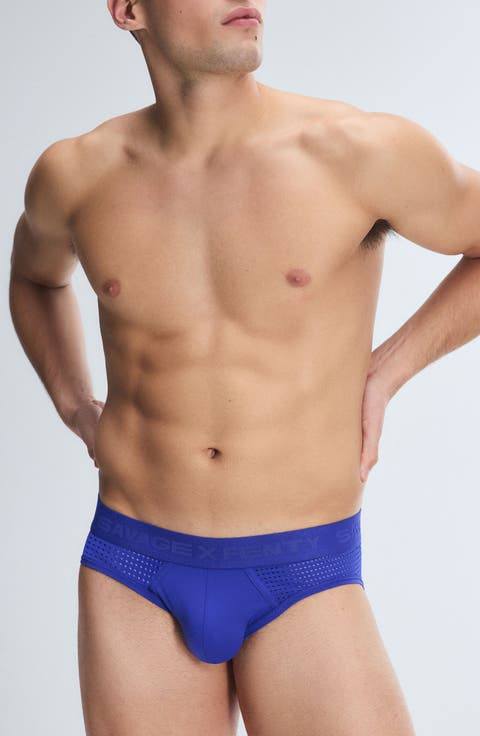 Shadow Fit Mesh Briefs