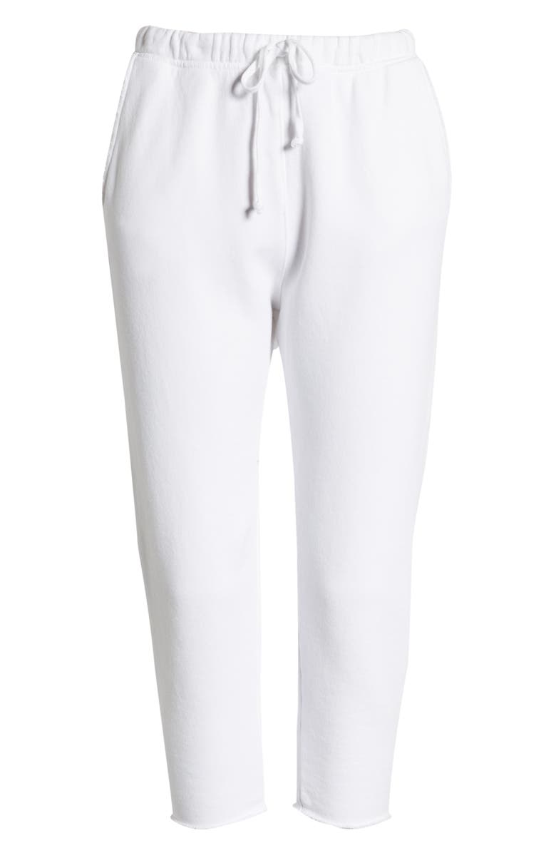Frank & Eileen Tee Lab Raw Hem Crop Sweatpants, Alternate, color, 