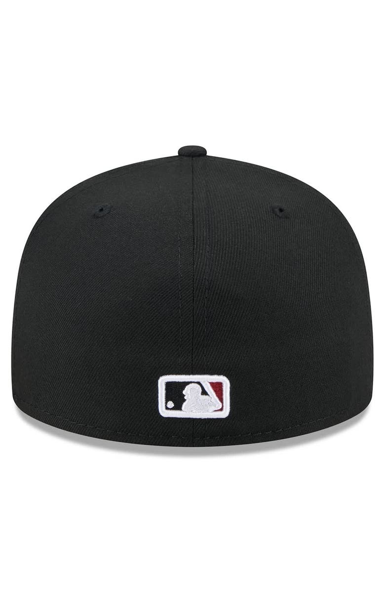 New Era Men's New Era  Black Arizona Diamondbacks 2025 Jackie Robinson Day 59FIFTY Fitted Hat, Alternate, color, 