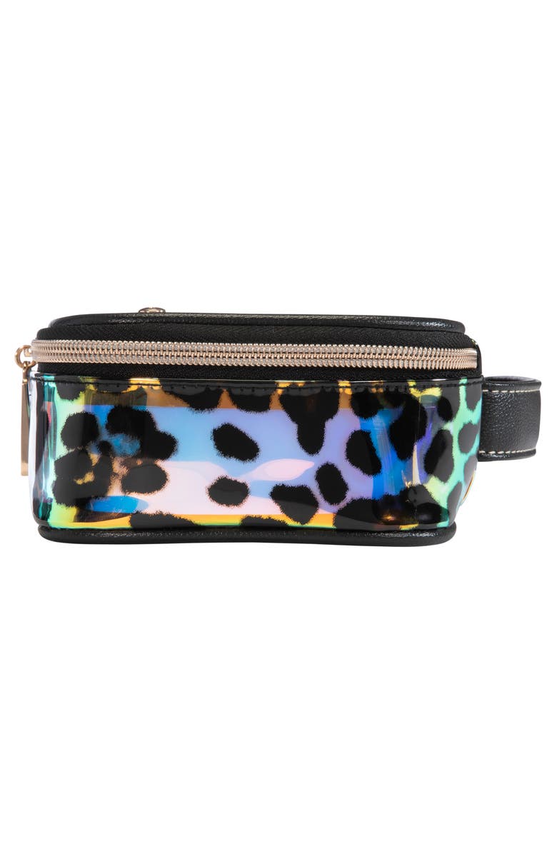 Stephanie Johnson Claire Miami Cheetah Medium Makeup Bag, Alternate, color, 