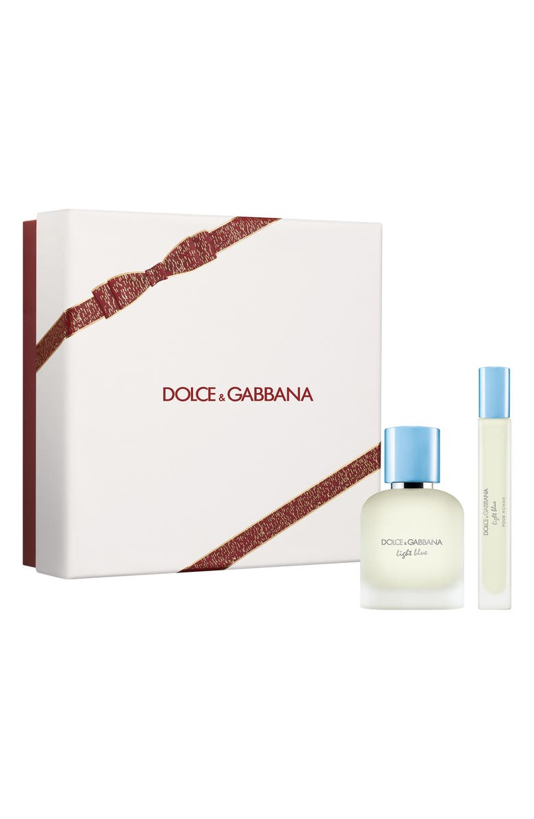 Dolce&Gabbana Light Blue Pour Homme Eau de Toilette Set, Main, color,