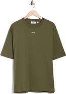 Off-White Slim Fit OFF Stamp Graphic T-Shirt