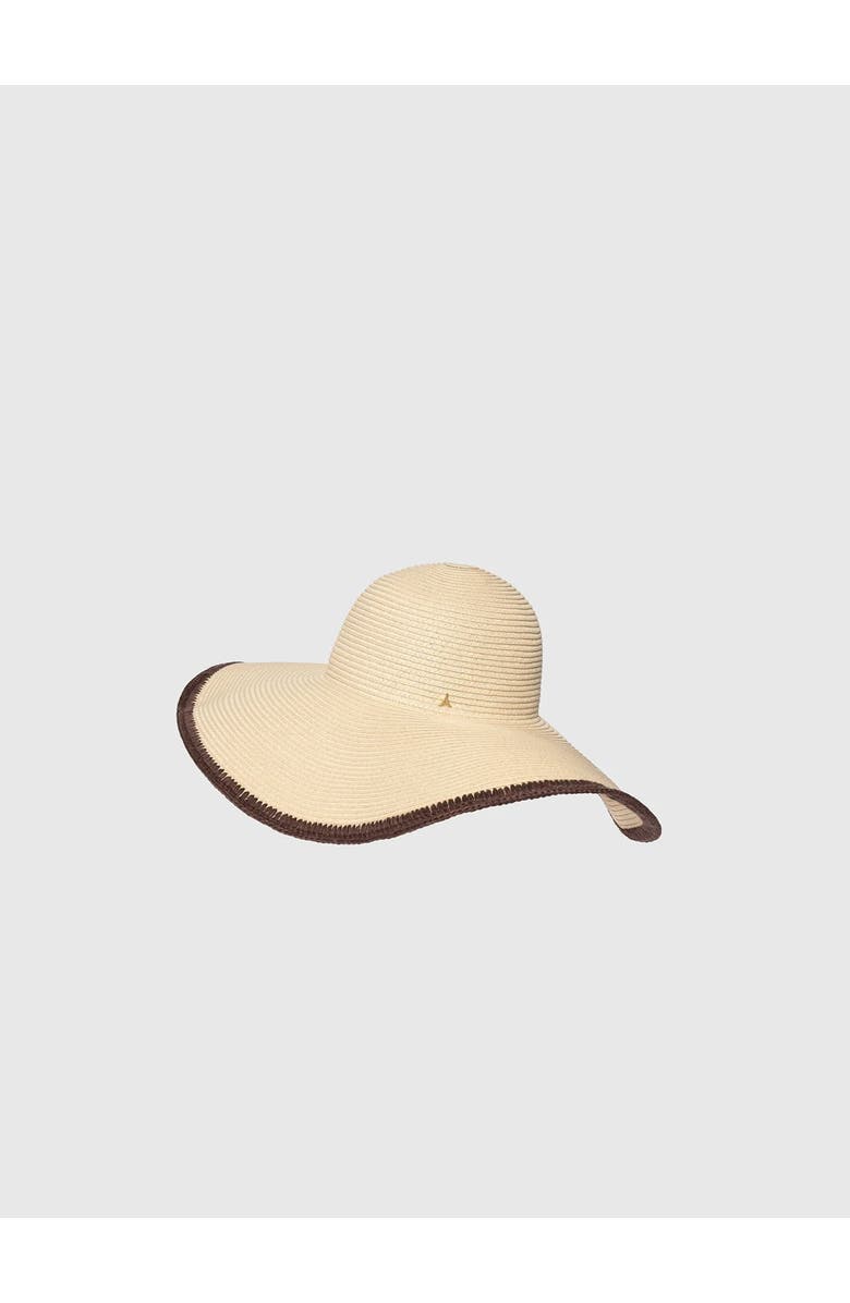 Manière De Voir Sandrine Raffia Oversized Sun Hat, Alternate, color, Natural