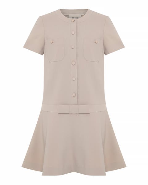 Daphne Fluted Mod Dress