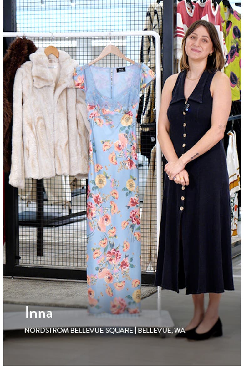 Bianca Flutter Sleeve Maxi Dress video